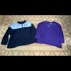 Quaker Factory 2 Sweaters Winter